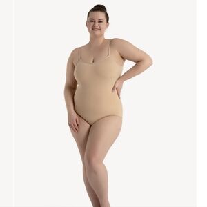 Capezio Camisole Leotard Nude Size Large